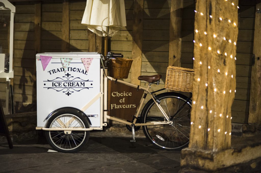 Vintage Ice Cream Tricycle