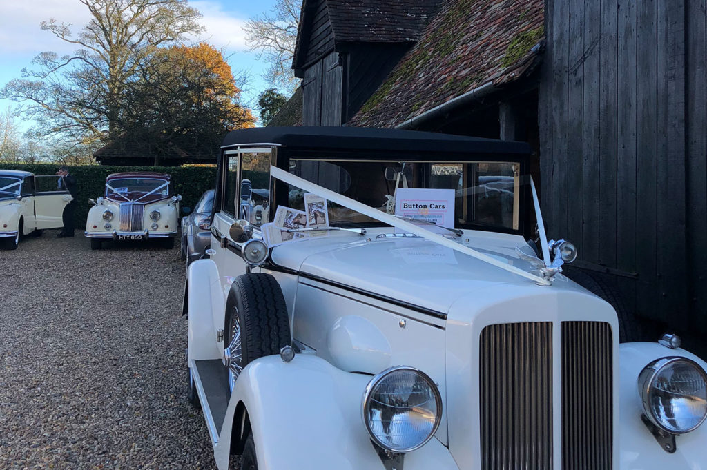 Vintage Car Hire at The Priory